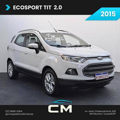 FORD ECOSPORT 2.0 TITANIUM 16V FLEX 4P POWERSHIFT FORD ECOSPORT 2.0 TITANIUM 16V FLEX 4P POWERSHIFT